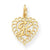 14k Gold Initial H Charm hide-image
