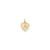 Initial M Charm in 14k Gold