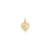 Initial V Charm in 14k Gold