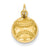 14k Gold Baseball Charm hide-image