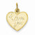 14k Gold Heart pendant, Appealing Pendants for Necklace