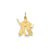 Hockey Goalie Charm in 14k Gold