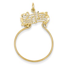 14k Gold Musical Charm hide-image