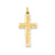 Cross Charm in 14k Gold