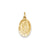 Saint Christopher Medal Charm in 14k Gold