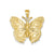Butterfly Charm in 14k Gold