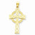 14k Gold Celtic Cross pendant, Adorable Pendants for Necklace
