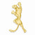 14k Gold Panther pendant, Beautiful Pendants for Necklace