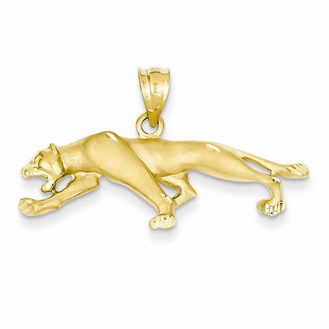 14k Gold Panther pendant, Pendants for Necklace
