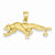 14k Gold Panther pendant, Pendants for Necklace