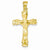 14k Gold Polished Crucifix pendant, Lovely Pendants for Necklace