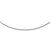 14K White Gold Box Chain