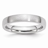 Cobalt Satin 4mm Wedding Band