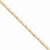 14K Yellow Gold Concave Anchor Chain