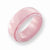 Ceramic Pink Faceted 8mm Polished Wedding Band