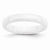 Ceramic White 4mm Polished Wedding Band