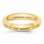 14k Yellow Gold 4mm Standard Comfort Fit Wedding Band