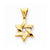 14k Gold Solid Polished Star of David Pendant, Pendants for Necklace