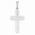 14k White Gold Cross Pendant, Exquisite Pendants for Necklace
