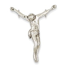 14k White Gold Jesus Charm hide-image