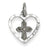 14k White Gold Cross in Heart Charm hide-image