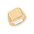14k Yellow Gold Men's Signet Ring