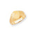 14k Yellow Gold Signet Ring