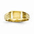 14k Yellow Gold Signet Ring