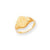 14k Yellow Gold Signet Ring