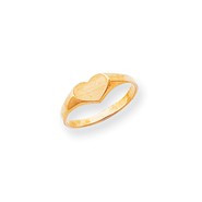 14k Yellow Gold Signet Ring