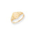 14k Yellow Gold Signet Ring