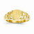 14k Yellow Gold Signet Ring