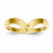 14k Yellow Gold Polished Fancy Ring