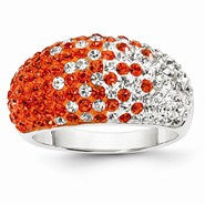 Sterling Silver Swarovski Elements Austin Spirit Ring