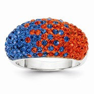 Sterling Silver Swarovski Elements Gainesville Spirit Ring