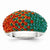 Sterling Silver Swarovski Elements Coral Gables Spirit Ring
