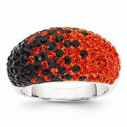 Sterling Silver Swarovski Elements Stillwater Spirit Ring
