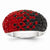 Sterling Silver Swarovski Elements Louisville Spirit Ring