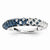 Sterling Silver Swarovski Elements Storrs Spirit Domed Ring
