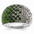 Sterling Silver Swarovski Elements Philadelphia Spirit Domed Ring