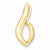 14k Gold Fits up to 8mm on Either Style Omega, Omega Slide Pendant, Fine Pendants for Necklace