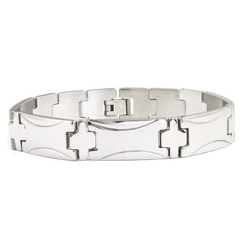 Stainless Steel Hi Polished Link Bracelet