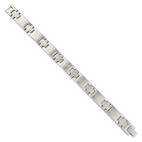 Stainless Steel Brushed and Polished Bracelet