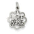 14k White Gold Antiqued I Love Nana Charm hide-image