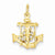 14k Gold Mariners Cross pendant, Appealing Pendants for Necklace