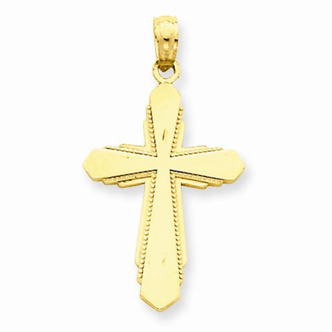 14k Gold Passion Cross pendant, Alluring Pendants for Necklace