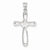 14k White Gold Polished Cross pendant, Gorgeous Pendants for Necklace