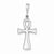 14k White Gold Ankh Cross pendant, Pretty Pendants for Necklace