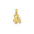 Teddy Bear Charm in 14k Gold