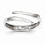 14k White Gold Bypass Ring